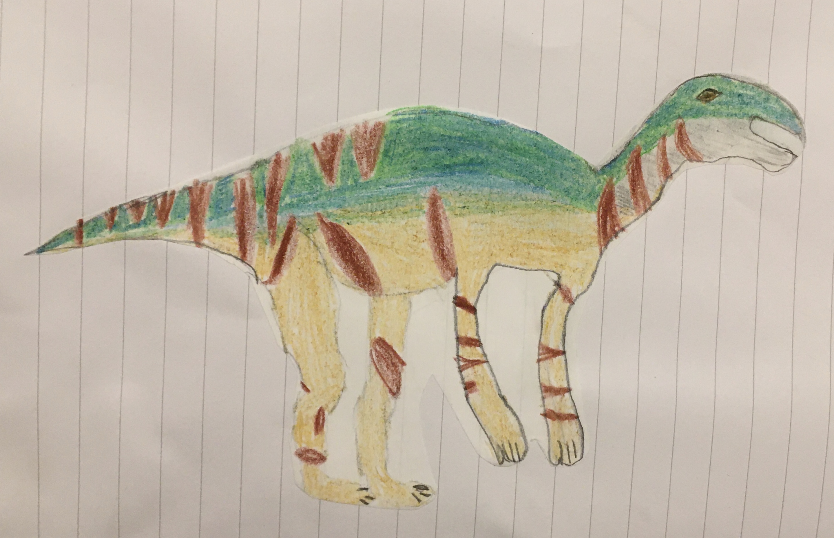 Edmontosauruszeichnung